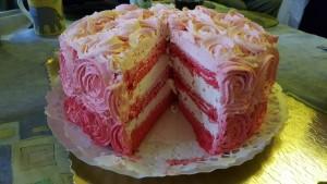 ombre torta